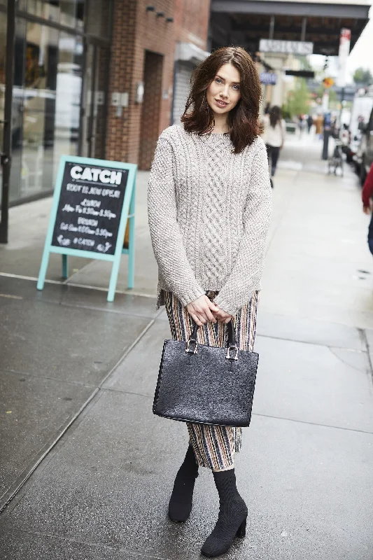 Casey Sweater (Knit) Polka Dot Checkered Tartan