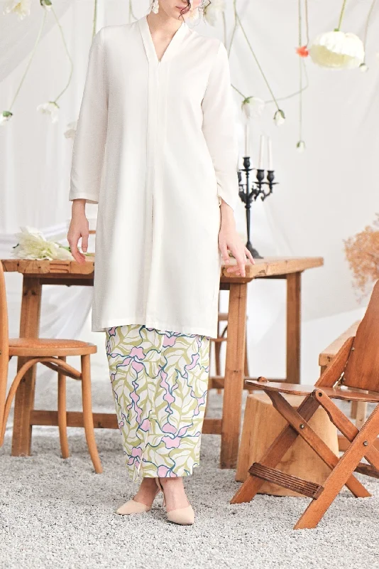 The Mimpian Women Buttons Skirt - Whimsy chiffon skirt delicate
