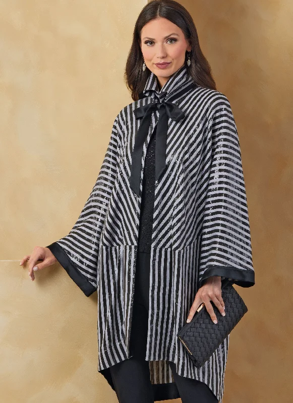 Vogue Jacket V2071 Faux Fur Jacket Real Fur Jacket Shearling Jacket