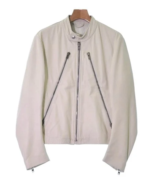 Maison Margiela Motercycle Jackets One-Shoulder Jacket Off-the-Shoulder Jacket Asymmetrical Jacket Maison Margiela Motercycle Jackets One-Shoulder Jacket Off-the-Shoulder Jacket Asymmetrical Jacket