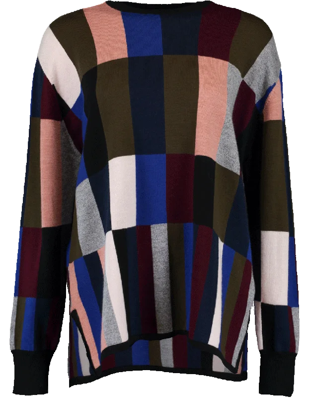 Swing Sweater Handmade Hand-knitted Hand-woven