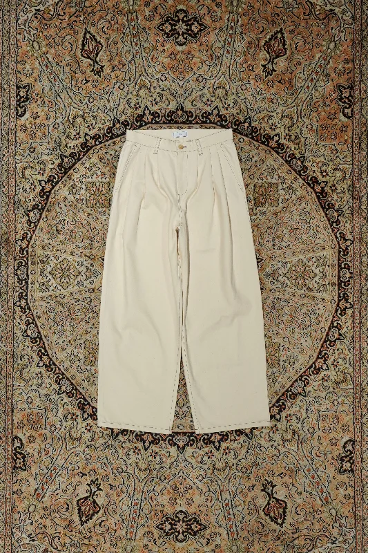 Thomasson DENIM PANTS (KINARI) Trendy Wide-Legged Trousers