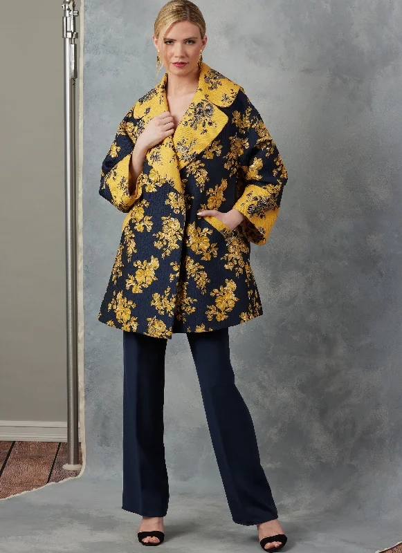 Vogue Jacket V2052 Wool Jacket Cashmere Jacket Tweed Jacket