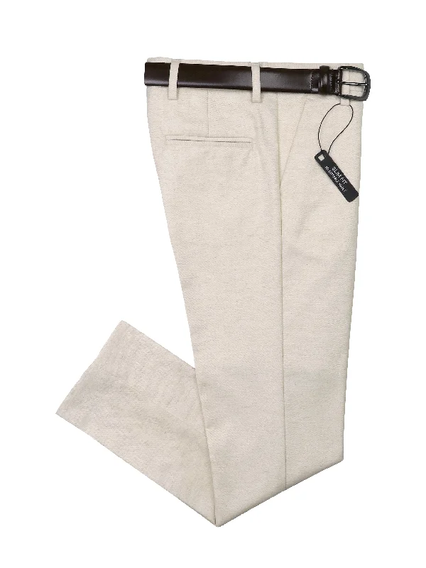 Leo & Zachary 37364P Boys' Suit Separate Pants - Mini Herringbone - Havana Linen Relaxed Fit Trousers Leo & Zachary 37364P Boys' Suit Separate Pants - Mini Herringbone - Havana Linen Relaxed Fit Trousers
