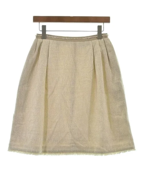FOXEY Knee length skirts velvet skirt luxurious