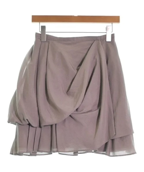 FOXEY Knee length skirts corduroy skirt comfortable