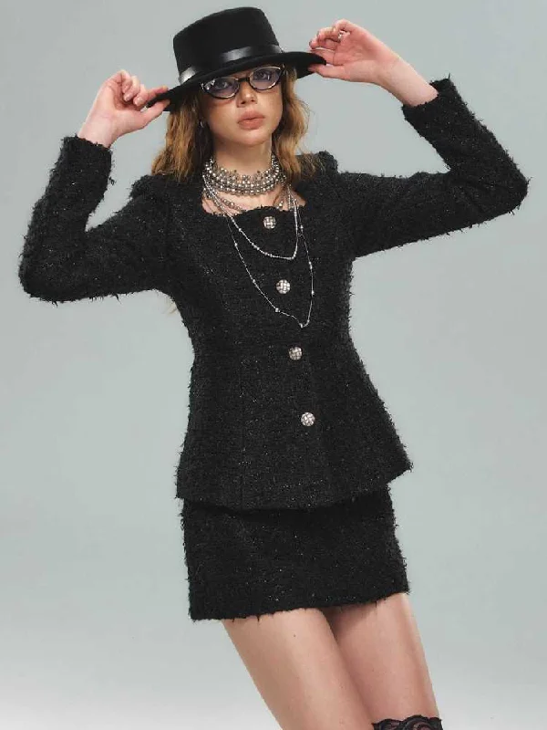 Hot girl skirt suit【s0000010584】 wool skirt breathable
