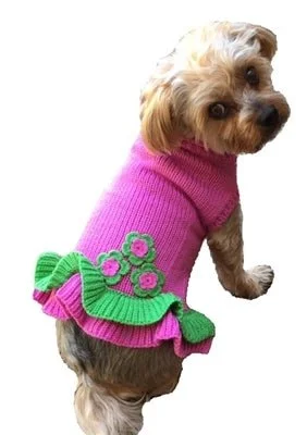 Girly Girl Sweater Dress Hooded Caped Shawl Collar