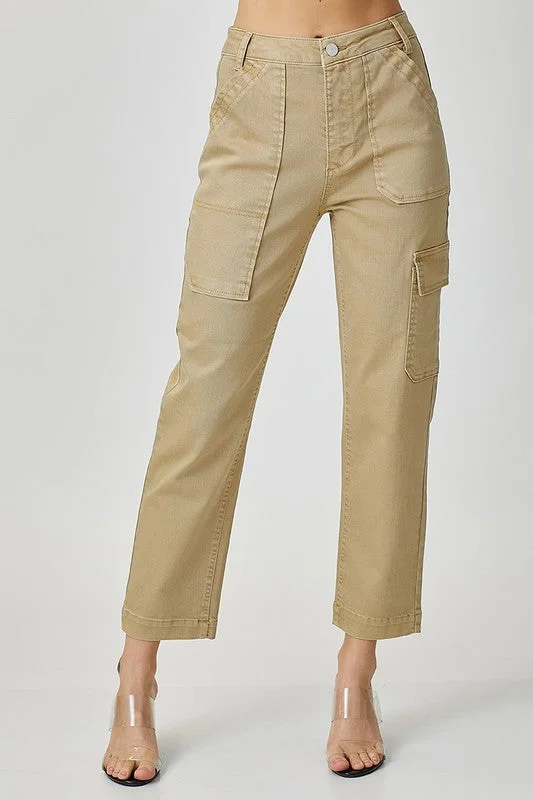 High Rise Cargo Boyfriend Pant Trendy Palazzo Pants