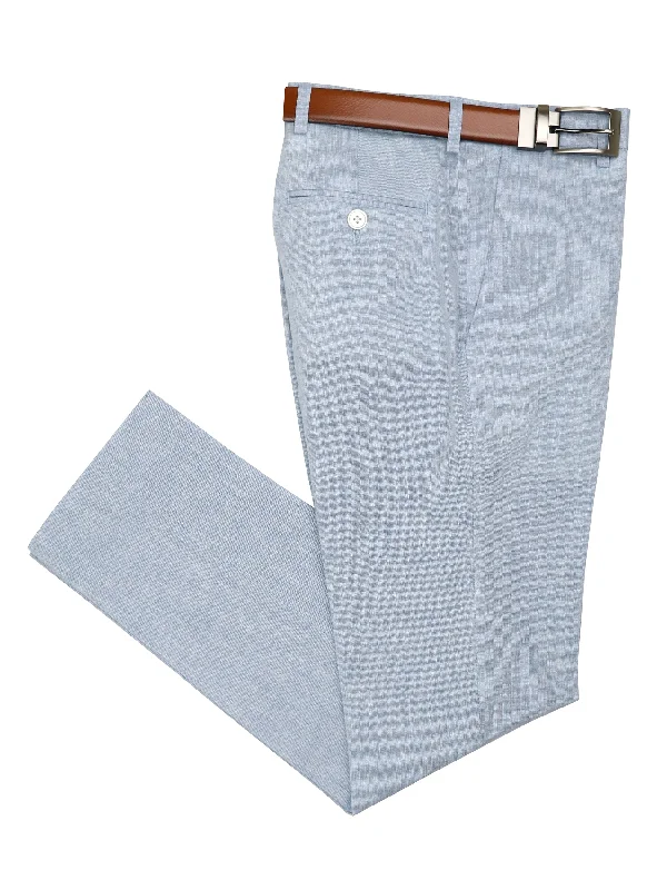 Tallia 37629 Boys' Dress Pants - Linen - Light Blue Formal Dress Pants