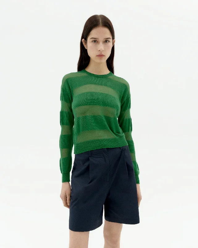 Be Knit Sweater Green Satin Fabric Silk Fabric Chiffon Fabric