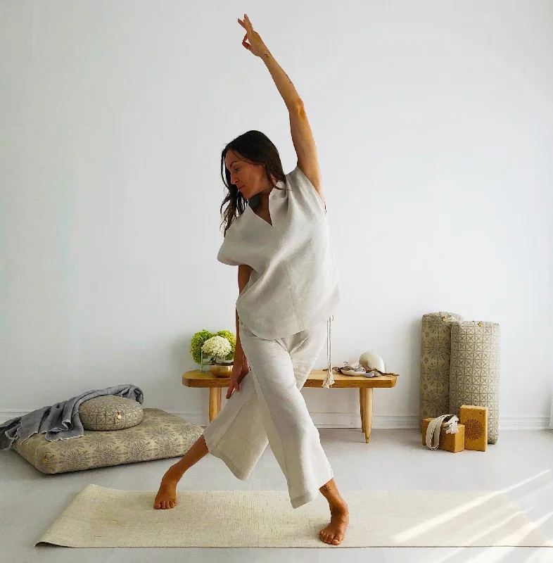 THE PRASHANTI PAGODA PANTS Slim-Fit Leggings