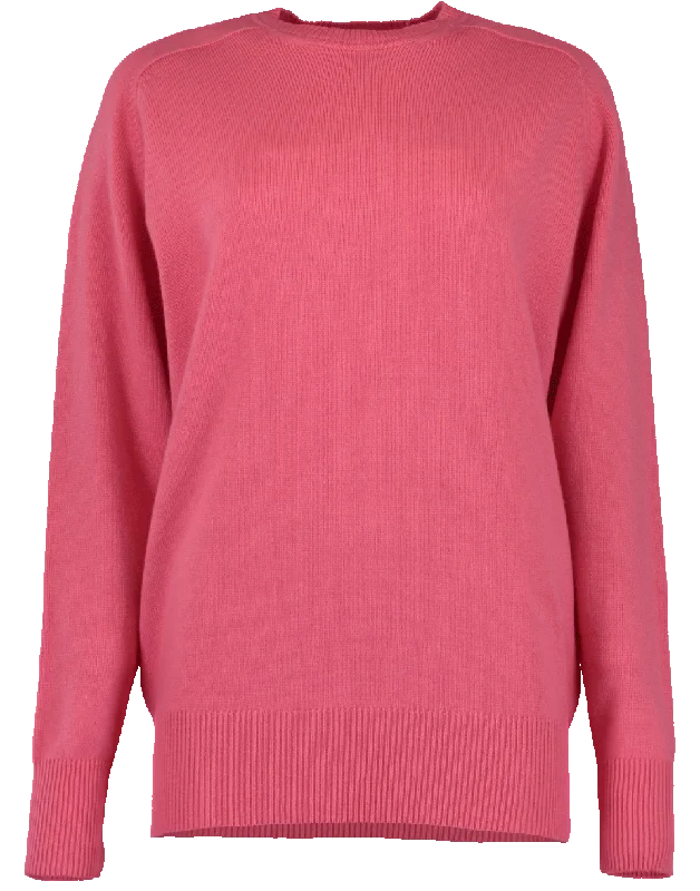 Oversized Cashmere Sweater Anti-Pilling Anti-Shrink Durable