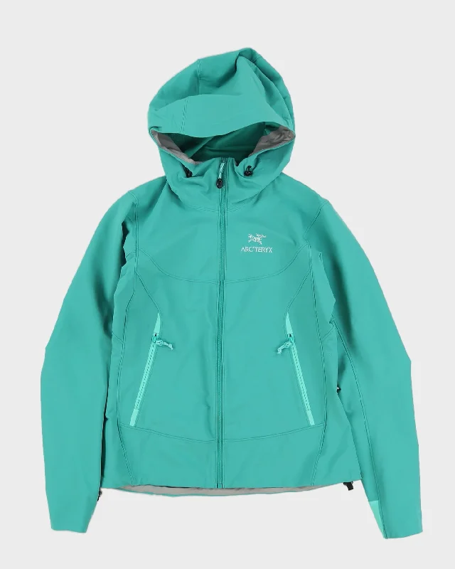 Arc'Teryx Blue Full-Zip Hooded Anorak Jacket - S Appliqued Jacket Beaded Jacket Sequined Jacket Arc'Teryx Blue Full-Zip Hooded Anorak Jacket - S Appliqued Jacket Beaded Jacket Sequined Jacket