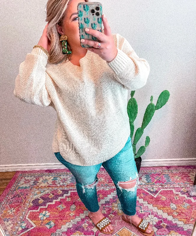 Snowflake Sweater Sweater Knitwear Pullover