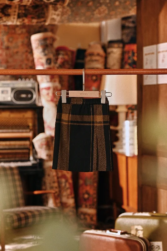 The Akar Kita Babies Folded Skirt - Rustique ribbed skirt waist
