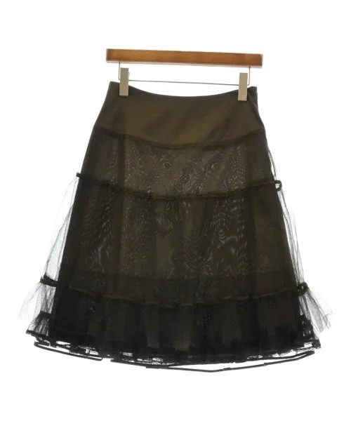 FOXEY BOUTIQUE Knee length skirts silk skirt sleek