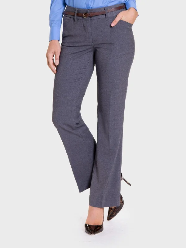 Ladies' City Pant - Empire Grey High-Waist Jeans