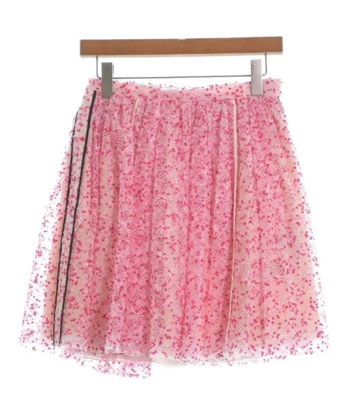 FENDI Knee length skirts silk skirt luxurious