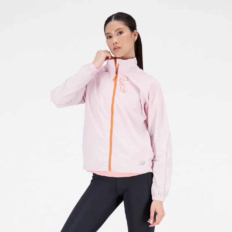 New Balance Women's Printed Impact Run Light Pack Jacket Tailored Jacket Straight Jacket A-Line Jacket New Balance Women's Printed Impact Run Light Pack Jacket Tailored Jacket Straight Jacket A-Line Jacket