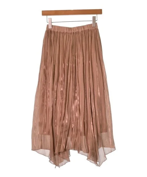 FONCE Long/Maxi length skirts ruffled skirt detail