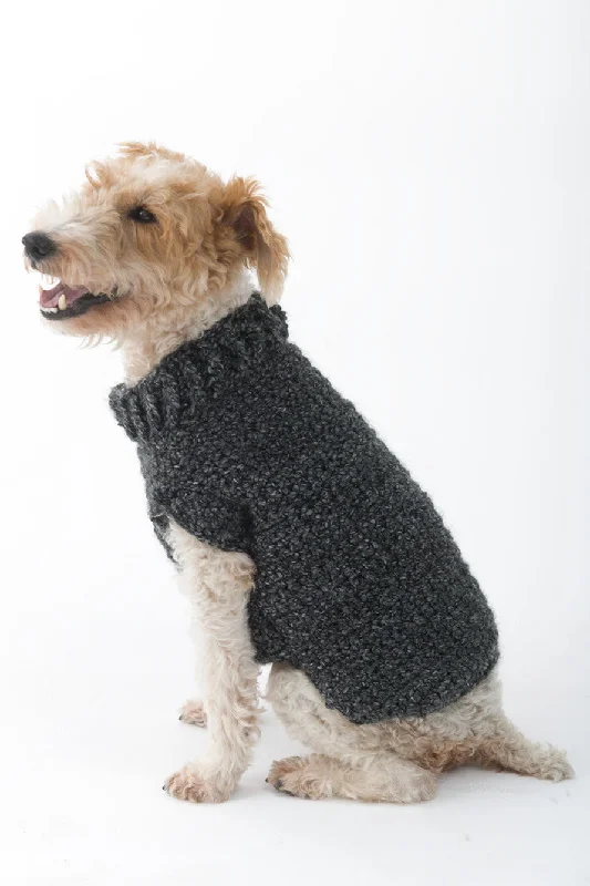 The Poet Dog Sweater (Crochet) - Version 1 Nylon Fabric Polyester Fabric Spandex Fabric