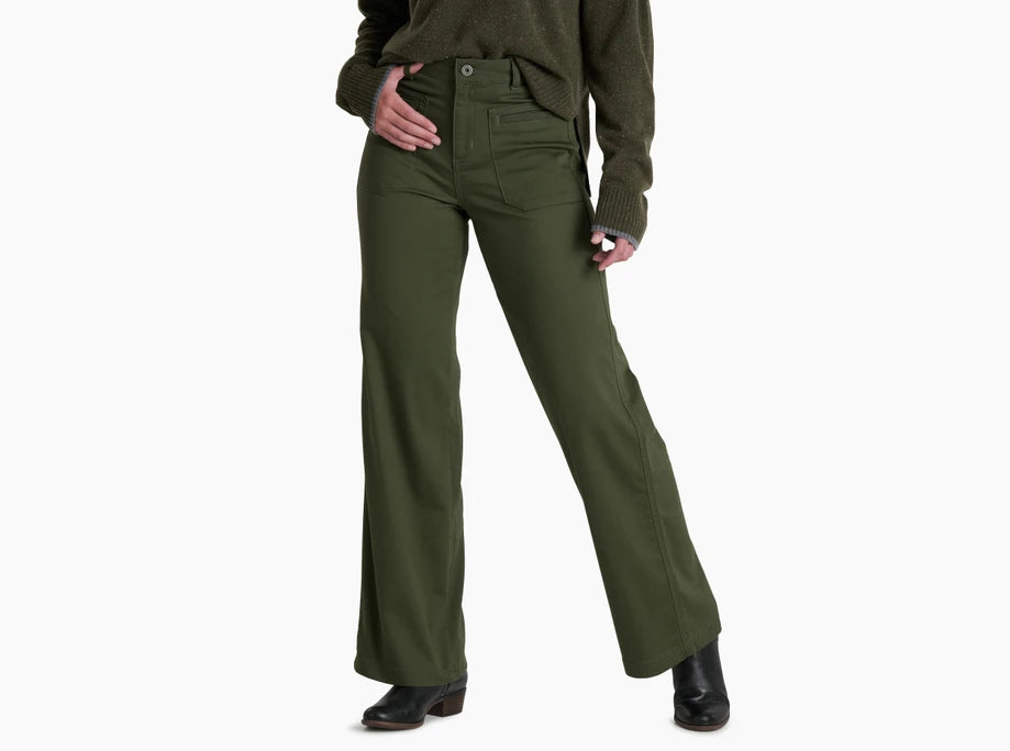 Kuhl Kontour Wide-Leg Pants Comfy Zip-Up Pants
