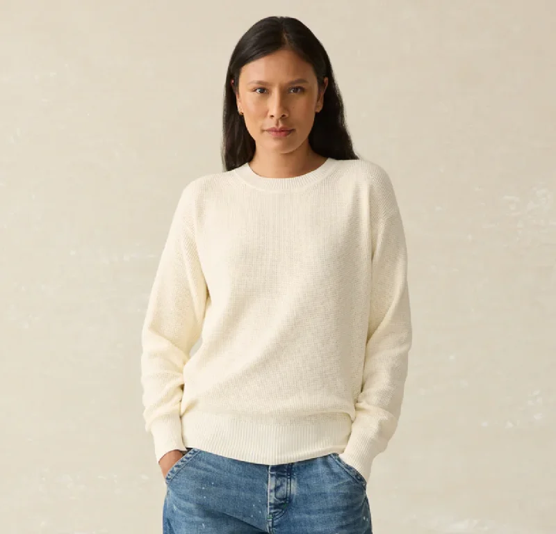 Sunwashed Crewneck Sweater Long Sweater Short Sweater Cropped Sweater