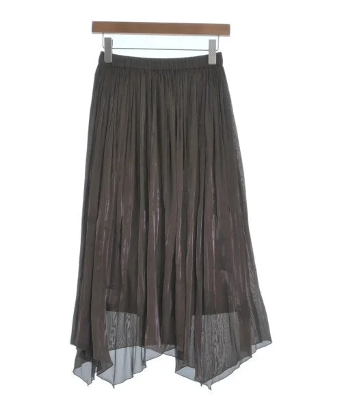 FONCE Long/Maxi length skirts zip skirt side
