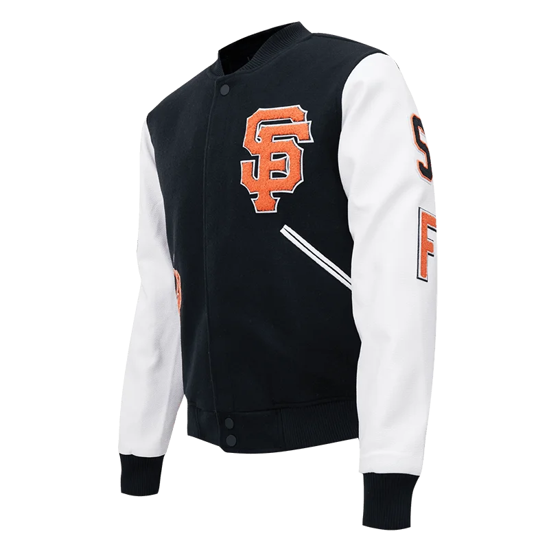 CHAMARRA MLB SAN FRANCISCO GIANTS CLASSIC WOOL VARSITY JACKET Collared Jacket Crew Neck Jacket Turtle Neck Jacket CHAMARRA MLB SAN FRANCISCO GIANTS CLASSIC WOOL VARSITY JACKET Collared Jacket Crew Neck Jacket Turtle Neck Jacket
