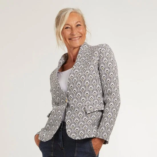 Coralie Bijasson Naïma Jacket Welt Pockets Slit Pockets Flap Pockets