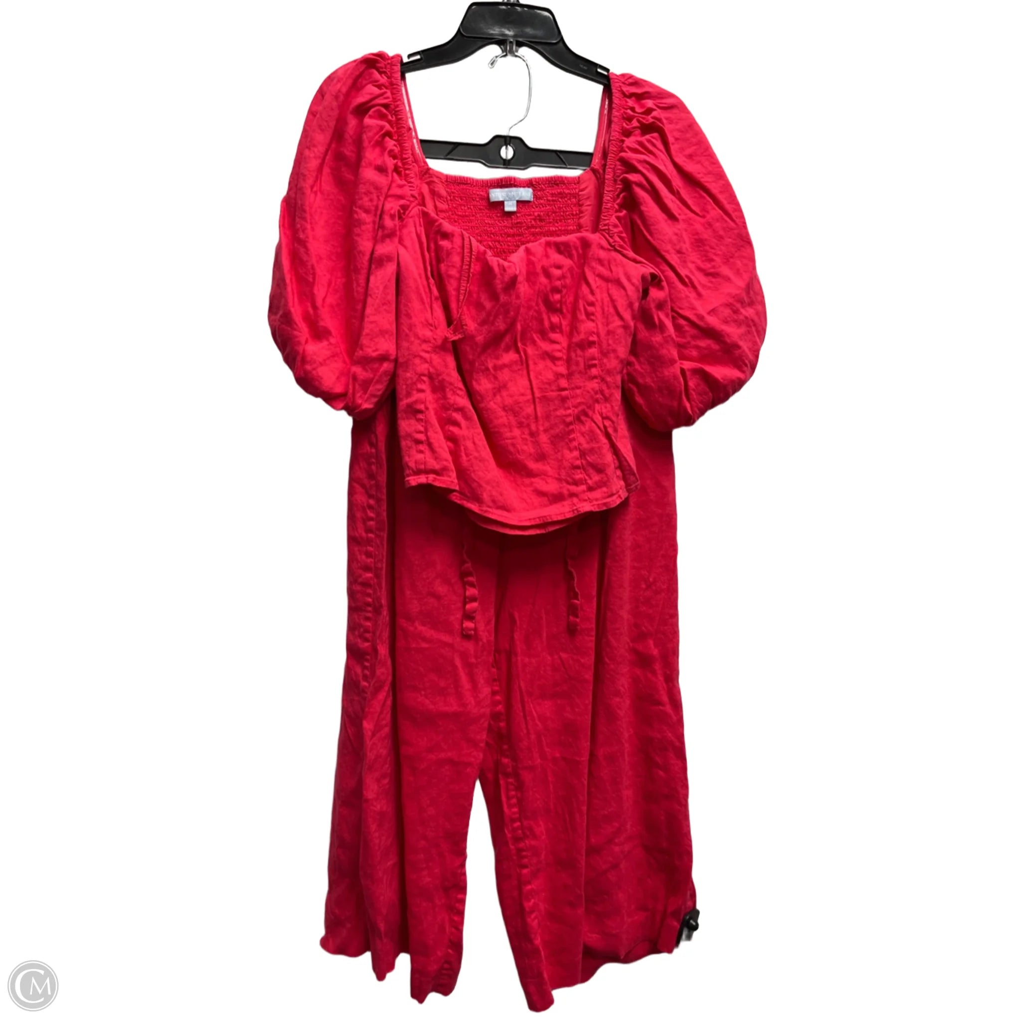 Pants Set 2pc By Antonio Melani In Pink, Size: 14 Classic Bootcut Trousers