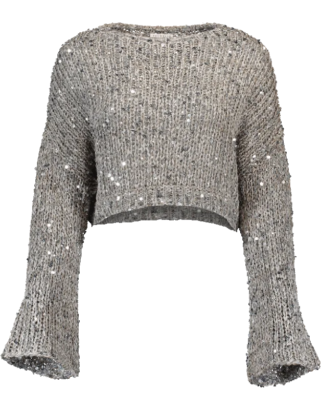 Blended Paillette Sweater Lace Blend Ribbed Blend Corduroy Blend