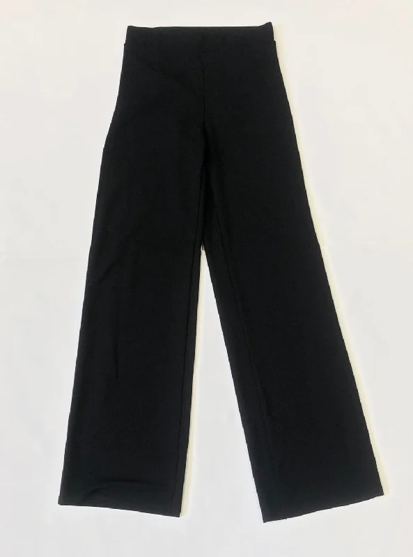 Woman Wide Leg Pleated Pant Elegant High-Waist Pants
