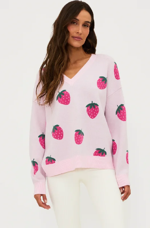 Beach Riot Joey Sweater Satin Blend Silk Blend Wool Blend