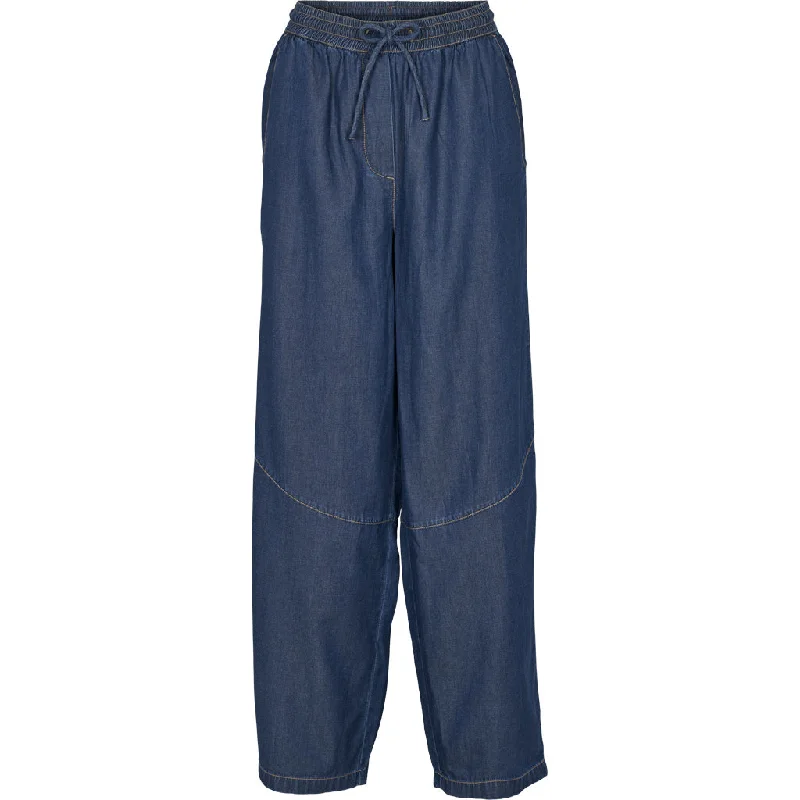 Basic Apparel - Bine Pant - Mid Blue Soft Sweatpants Style