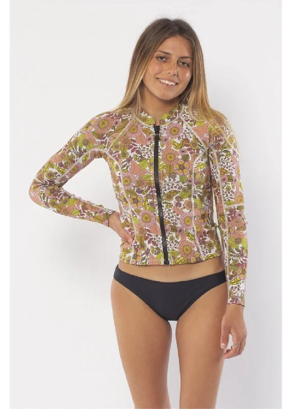 Summer Seas Jacket Wetsuit - Sea Salt Wool Fabric Cashmere Fabric Tweed Fabric