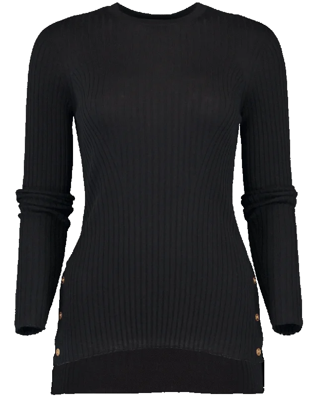 Ribbed Sweater Open Front Closed Front Wrap Front