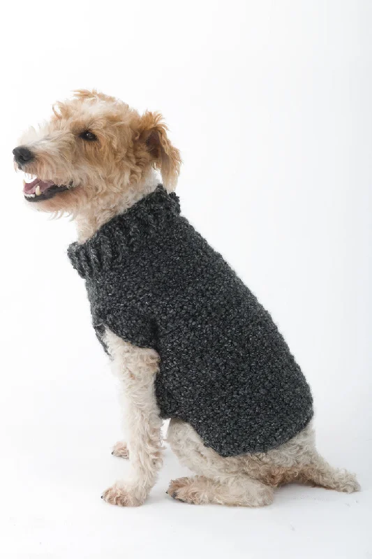 The Poet Dog Sweater (Crochet) - Version 2 Transparent Opaque Sheer