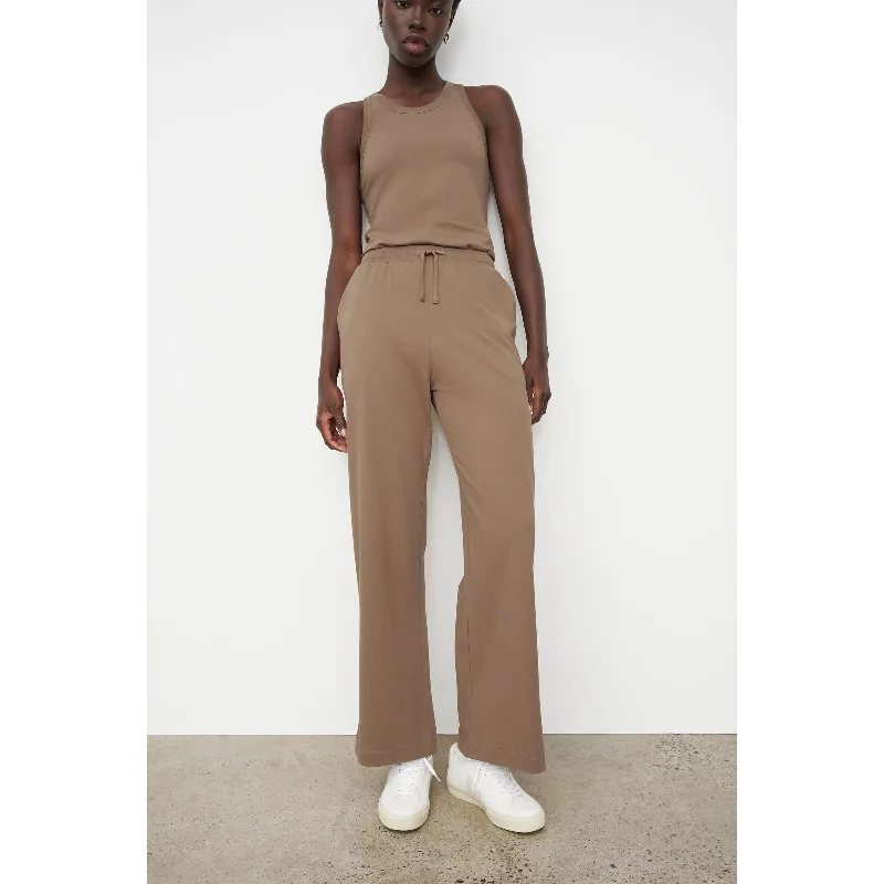 Kowtow Drawcord Pants - Taupe Classic Stretch Pants