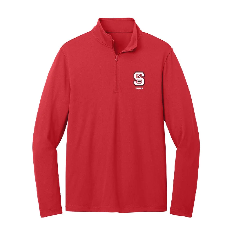 NC State - NCAA Women's Gymnastics : Brooke Smead - Lightweight Quarter Zip Jacket Anorak Shell Jacket Lightweight Jacket NC State - NCAA Women's Gymnastics : Brooke Smead - Lightweight Quarter Zip Jacket Anorak Shell Jacket Lightweight Jacket