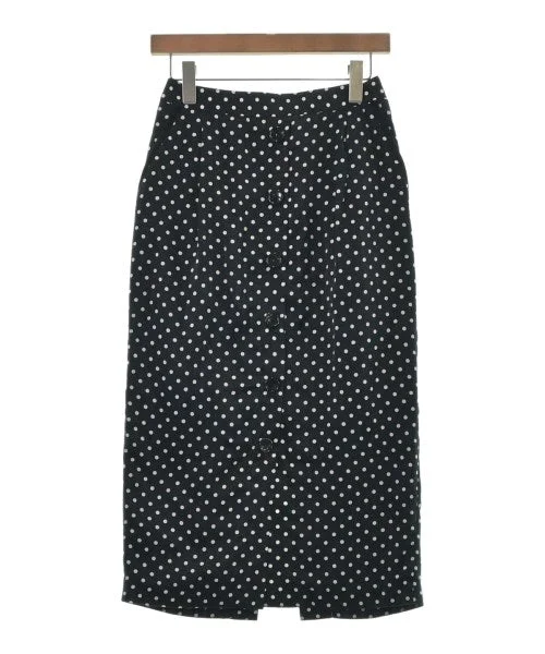 FONCE Long/Maxi length skirts elastic waist skirt