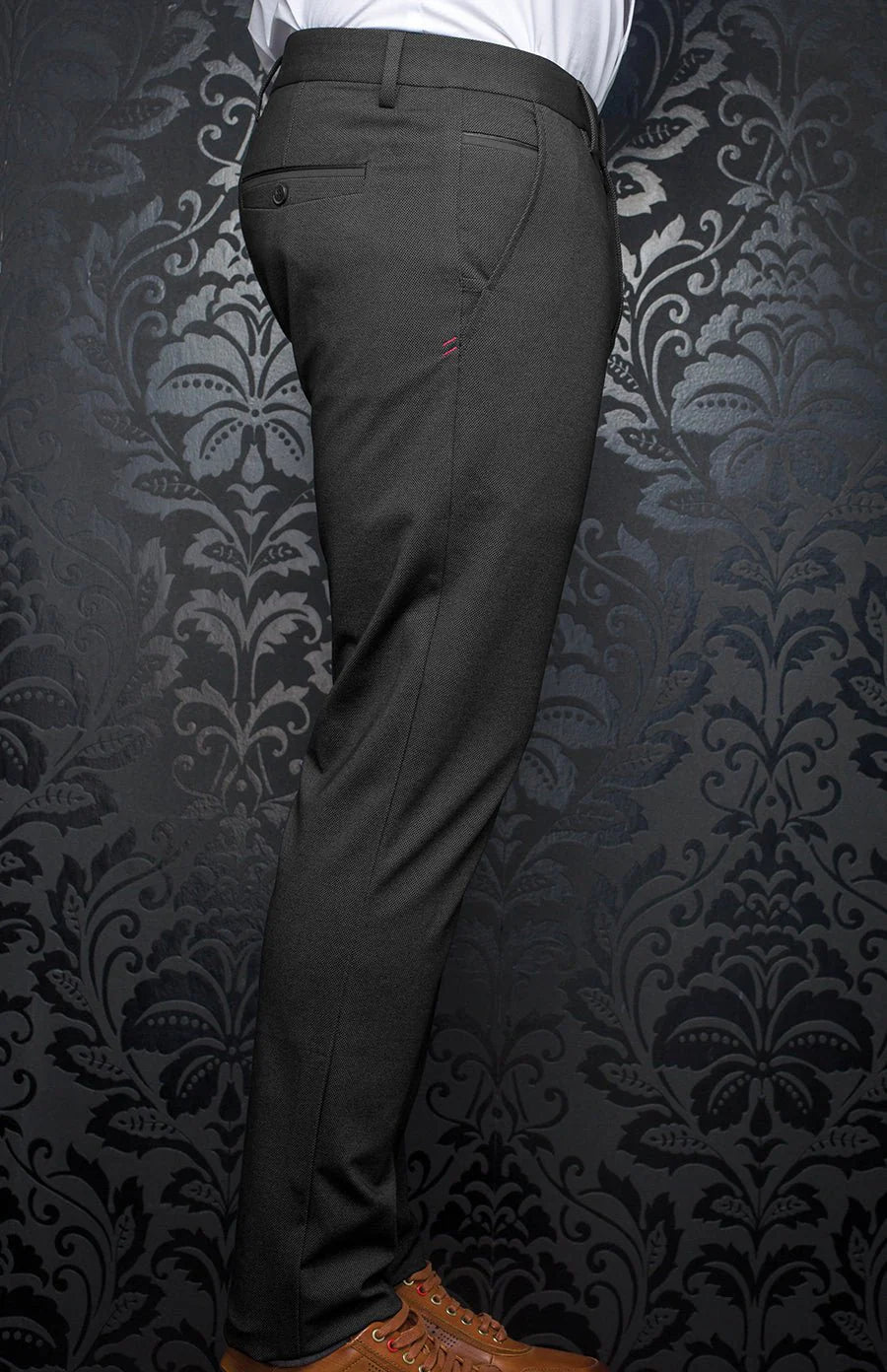 Au Noir Dressy Stretch Pant | Beretta Ryan Black Stylish Harem Pants