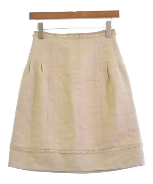 FOXEY Knee length skirts wool skirt breathable