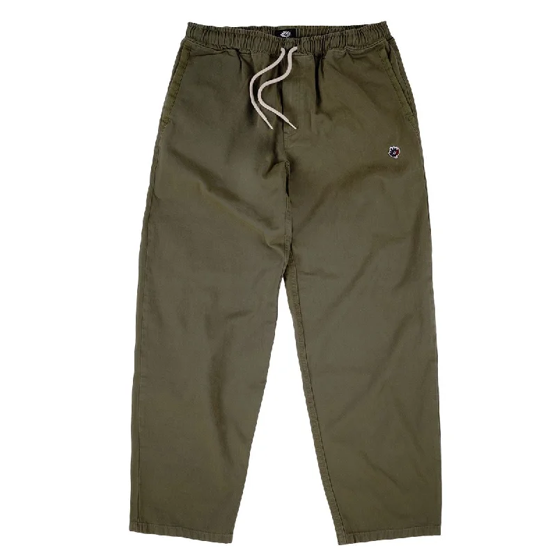 Magenta Loose Pants Dark Olive (Spring '22) Soft Stretch Leggings