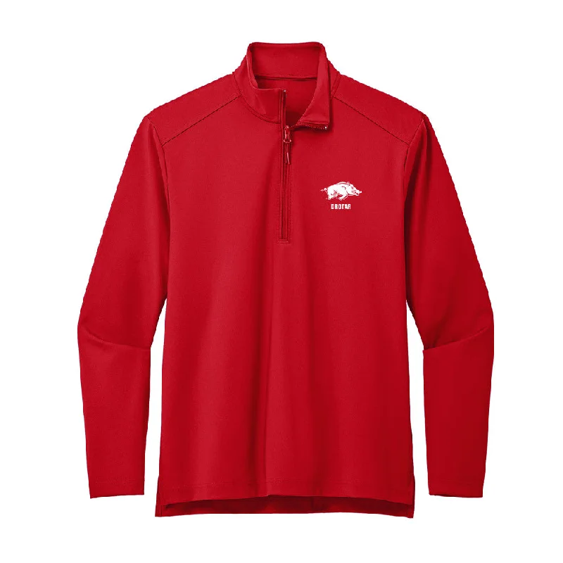 Arkansas - NCAA Women's Gymnastics : Reese Drotar - Premium Quarter Zip Jacket Cardigan Sweater Pullover Arkansas - NCAA Women's Gymnastics : Reese Drotar - Premium Quarter Zip Jacket Cardigan Sweater Pullover