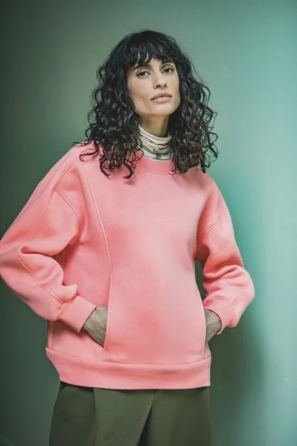 Fibre Mood Lara Sweater Toggled Drawstring Belted
