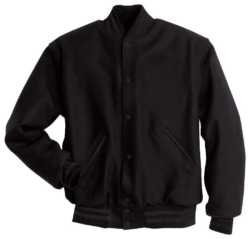 Letterman Jacket 224182 Front Pockets Side Pockets Patch Pockets