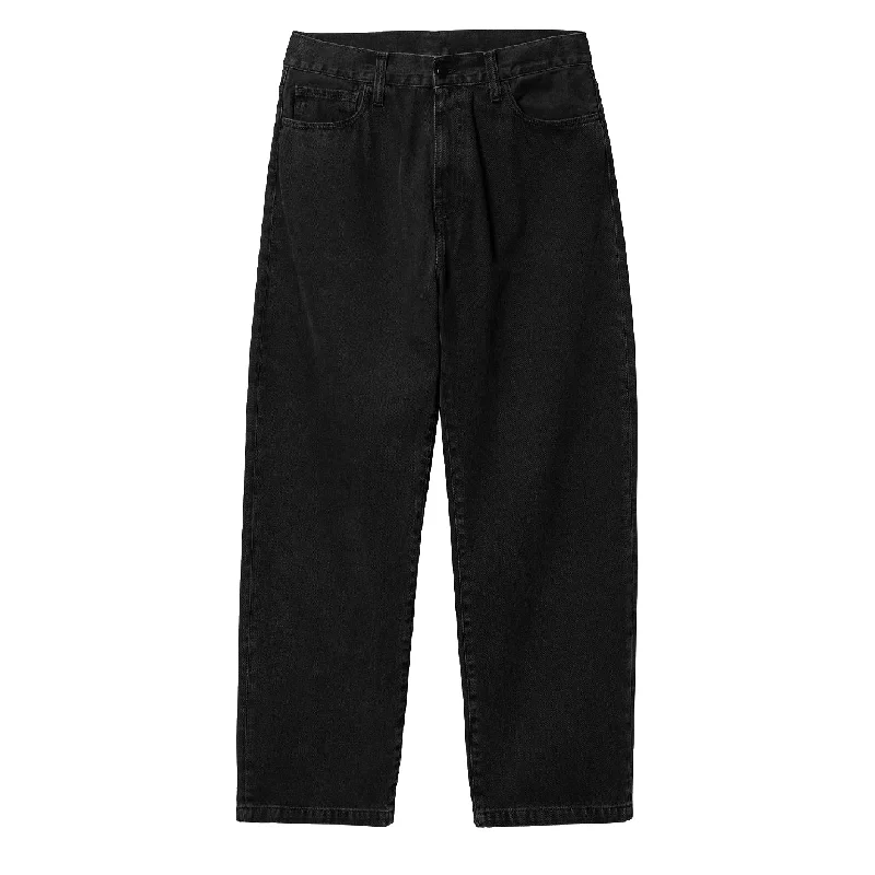 Carhartt WIP Landon Pant Black Stone Washed Comfortable Maternity Pants
