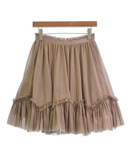 FOXEY NEWYORK Knee length skirts denim skirt classic